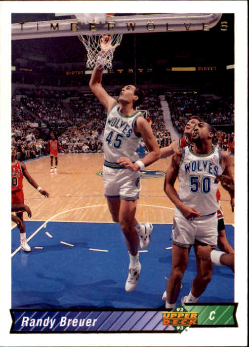 thumbnail 58  - 1992/1993 Upper Deck Basketball Part 2 Main Set Card #248 to #497