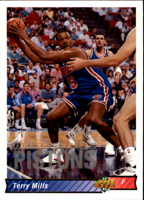 thumbnail 90  - 1992/1993 Upper Deck Basketball Part 2 Main Set Card #248 to #497
