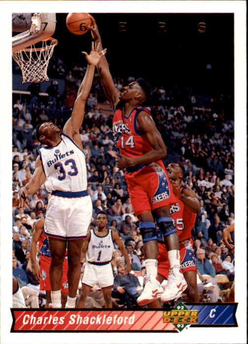thumbnail 188  - 1992-93 Upper Deck Basketball (Cards 201-400) (Pick Your Cards)