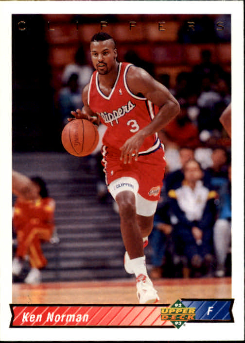 thumbnail 190  - 1992-93 Upper Deck Basketball (Cards 201-400) (Pick Your Cards)