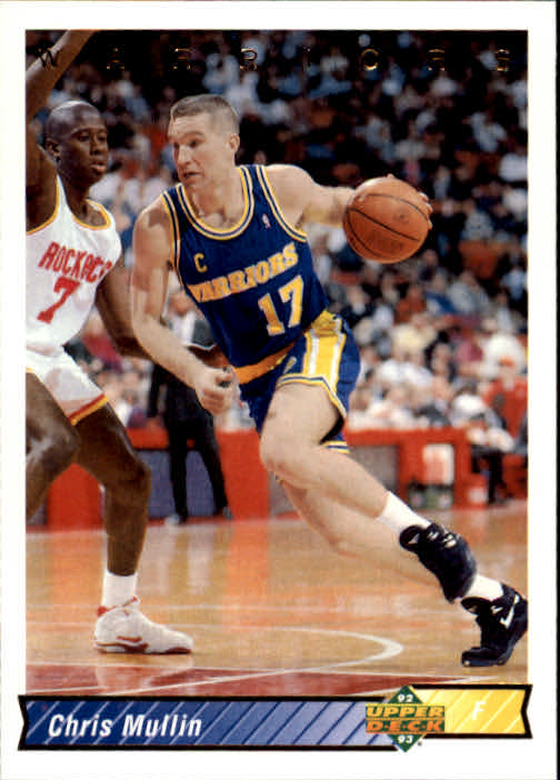 thumbnail 194  - 1992-93 Upper Deck Basketball (Cards 201-400) (Pick Your Cards)