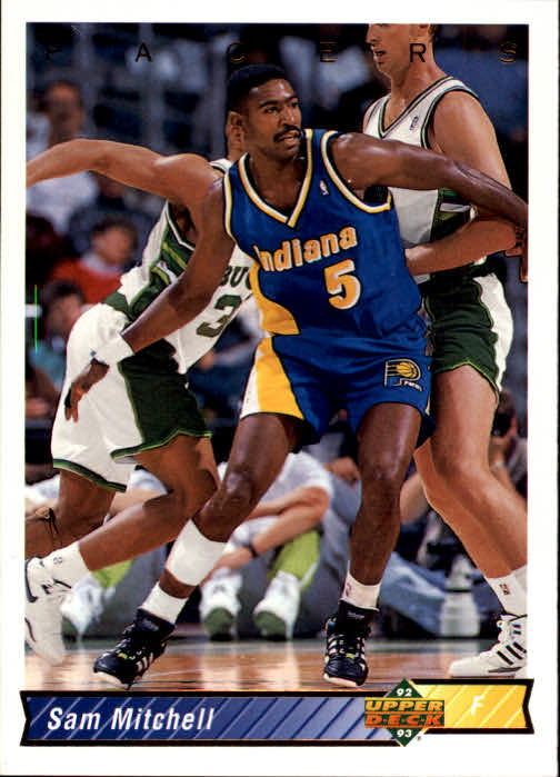 thumbnail 140  - 1992/1993 Upper Deck Basketball Part 2 Main Set Card #248 to #497