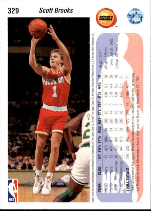 thumbnail 257  - 1992-93 Upper Deck Basketball (Cards 201-400) (Pick Your Cards)