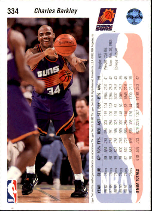thumbnail 267  - 1992-93 Upper Deck Basketball (Cards 201-400) (Pick Your Cards)
