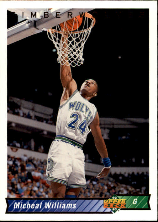 thumbnail 302  - 1992/1993 Upper Deck Basketball Part 2 Main Set Card #248 to #497
