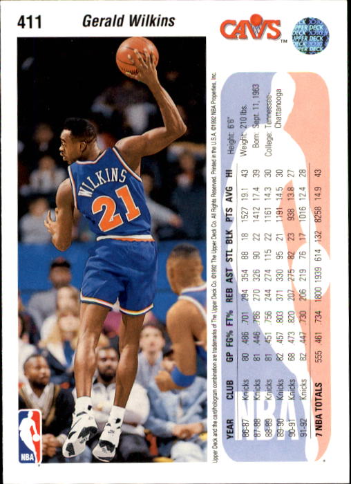 thumbnail 329  - 1992/1993 Upper Deck Basketball Part 2 Main Set Card #248 to #497