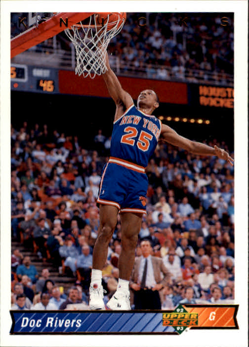 thumbnail 332  - 1992/1993 Upper Deck Basketball Part 2 Main Set Card #248 to #497