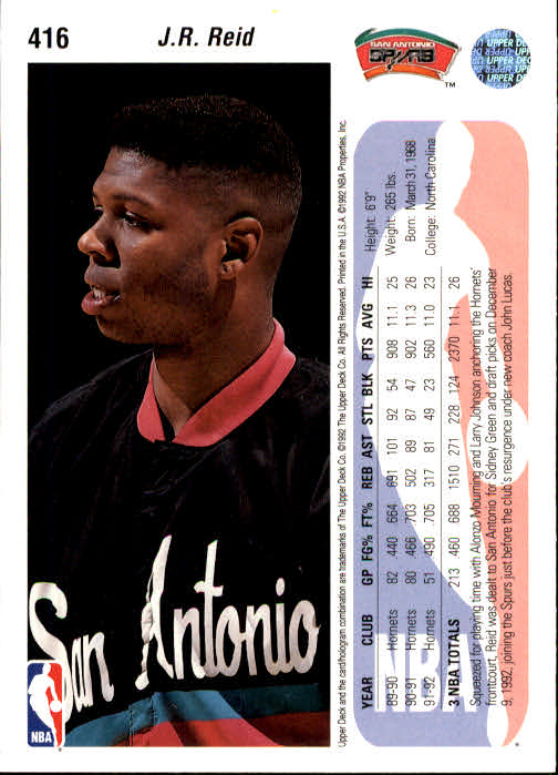 thumbnail 339  - 1992/1993 Upper Deck Basketball Part 2 Main Set Card #248 to #497