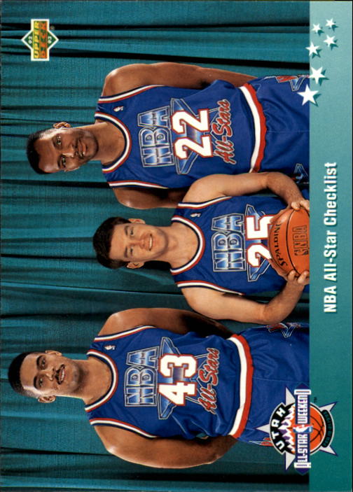 thumbnail 348  - 1992/1993 Upper Deck Basketball Part 2 Main Set Card #248 to #497