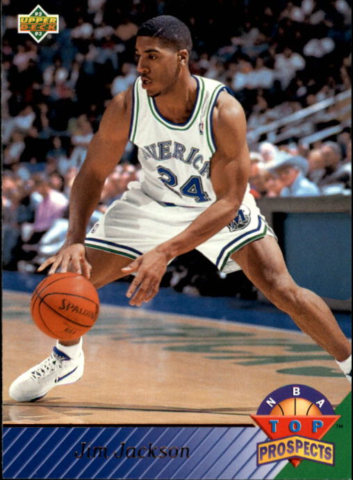 thumbnail 416  - 1992/1993 Upper Deck Basketball Part 2 Main Set Card #248 to #497