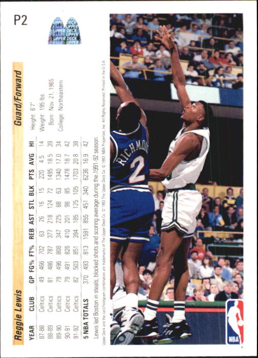 1992/1993 Upper Deck McDonald's Basketball - Picture 121 of 123