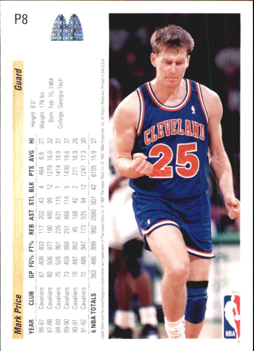 1992/1993 Upper Deck McDonald's Basketball - Picture 109 of 123