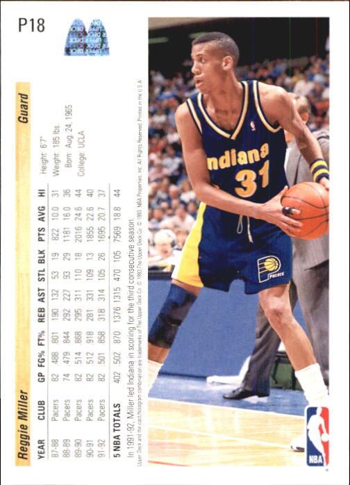 1992/1993 Upper Deck McDonald's Basketball - Picture 89 of 123