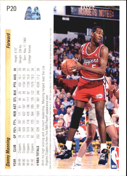 1992/1993 Upper Deck McDonald's Basketball - Picture 85 of 123