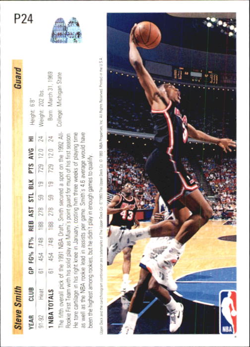 1992/1993 Upper Deck McDonald's Basketball - Picture 77 of 123