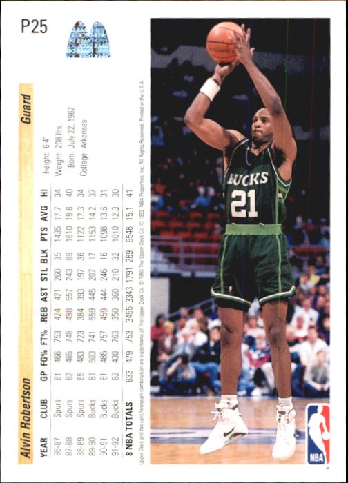 1992/1993 Upper Deck McDonald's Basketball - Picture 75 of 123