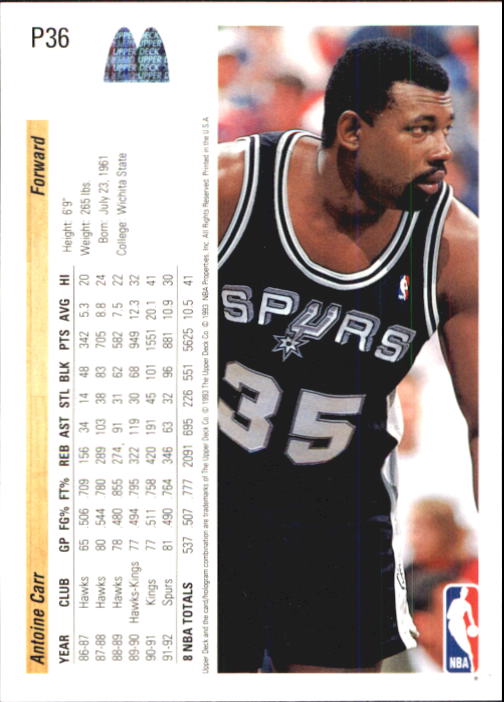 1992/1993 Upper Deck McDonald's Basketball - Picture 53 of 123