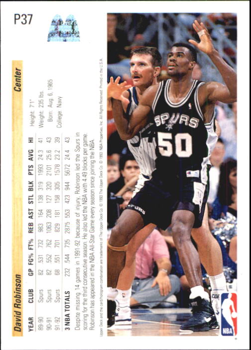 1992/1993 Upper Deck McDonald's Basketball - Picture 51 of 123