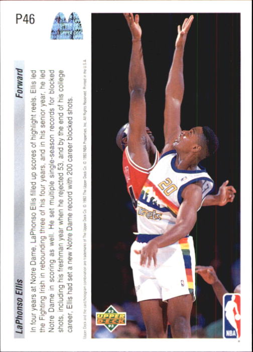 1992/1993 Upper Deck McDonald's Basketball - Picture 35 of 123