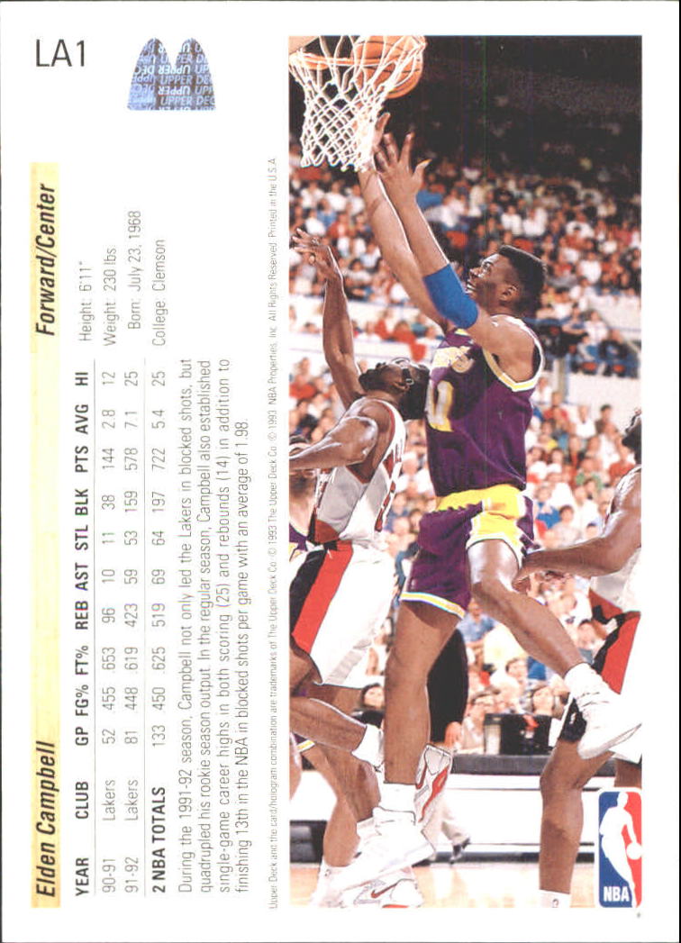 1992/1993 Upper Deck McDonald's Basketball - Picture 25 of 123