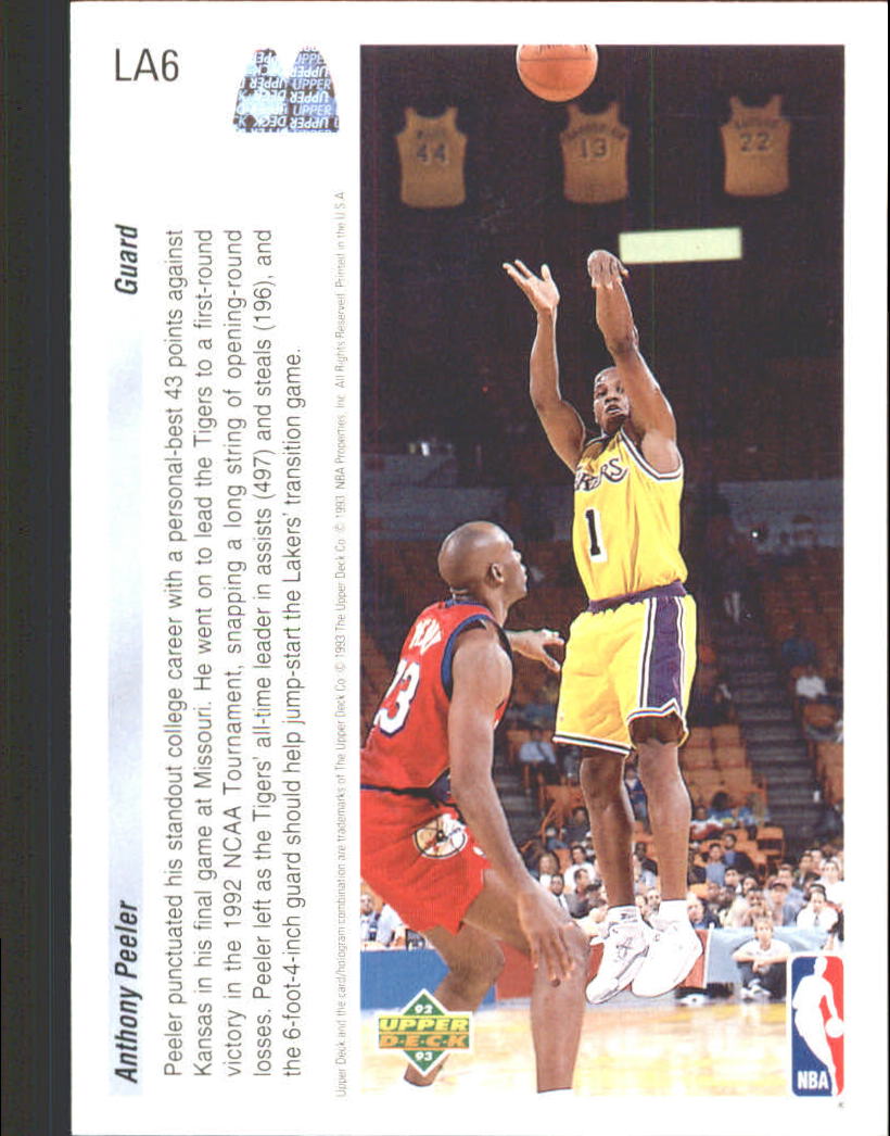 1992/1993 Upper Deck McDonald's Basketball - Picture 15 of 123