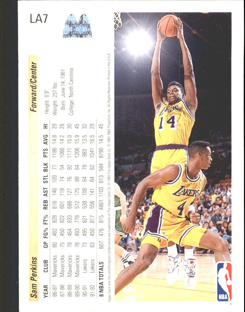 1992/1993 Upper Deck McDonald's Basketball - Picture 13 of 123