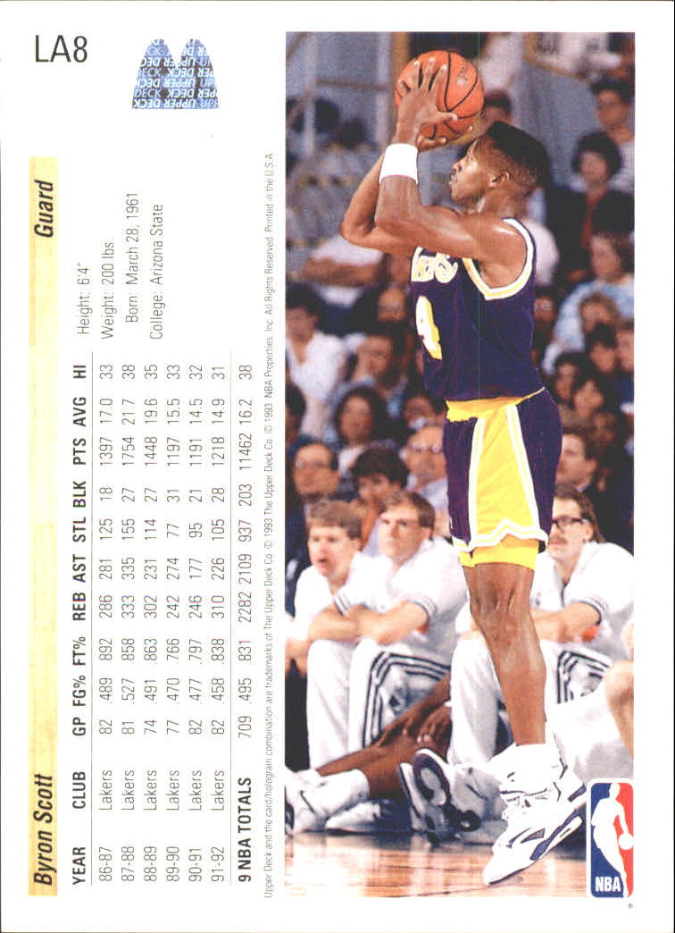 1992/1993 Upper Deck McDonald's Basketball - Picture 11 of 123
