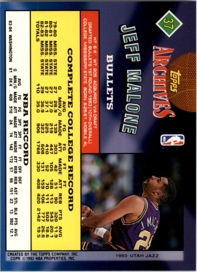 1992-93 Topps Archives Gold Basketball Card Pick | eBay