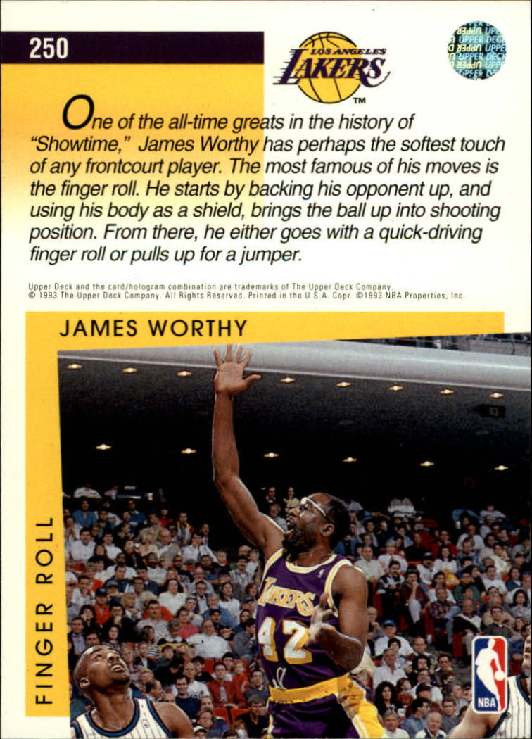 thumbnail 3  - 1993/1994 Upper Deck Basketball Part 2 Main Set Cards #250 to #499