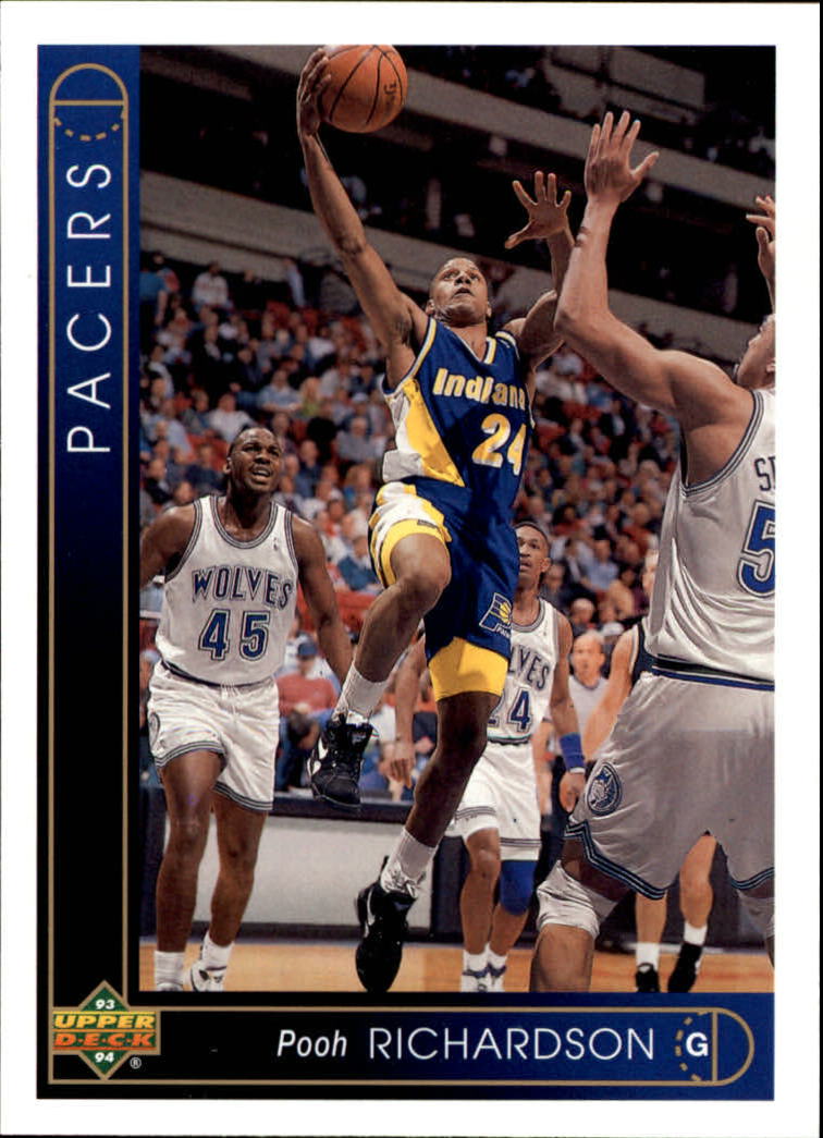 thumbnail 22  - 1993/1994 Upper Deck Basketball Part 2 Main Set Cards #250 to #499