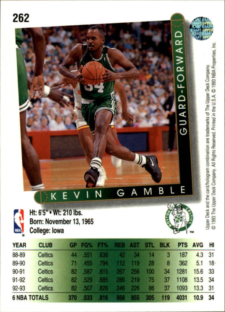 thumbnail 27  - 1993/1994 Upper Deck Basketball Part 2 Main Set Cards #250 to #499