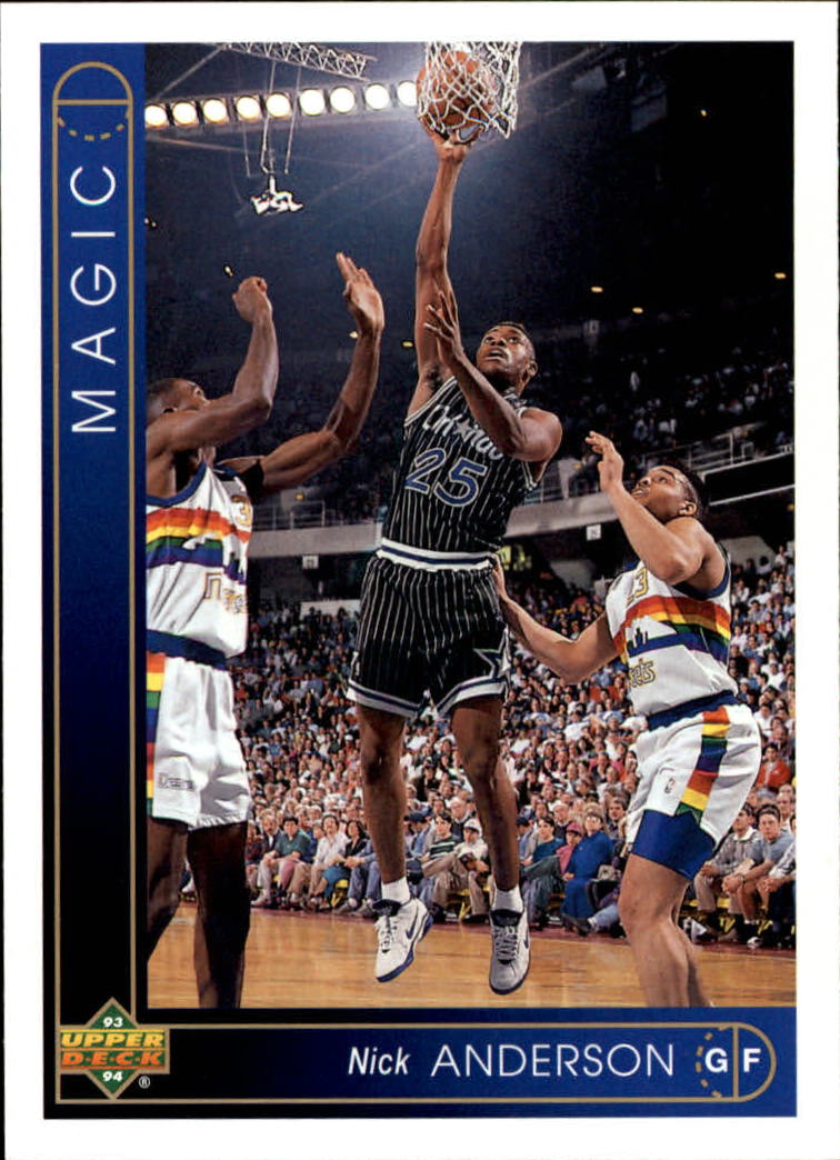 thumbnail 40  - 1993/1994 Upper Deck Basketball Part 2 Main Set Cards #250 to #499