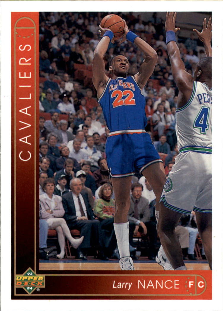 thumbnail 64  - 1993/1994 Upper Deck Basketball Part 2 Main Set Cards #250 to #499