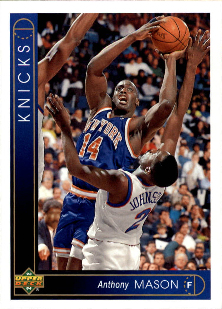 thumbnail 96  - 1993/1994 Upper Deck Basketball Part 2 Main Set Cards #250 to #499
