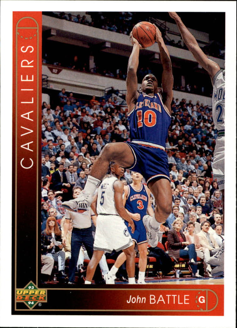 thumbnail 110  - 1993/1994 Upper Deck Basketball Part 2 Main Set Cards #250 to #499