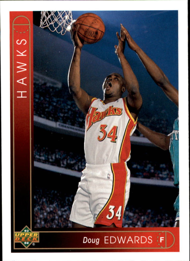 thumbnail 136  - 1993/1994 Upper Deck Basketball Part 2 Main Set Cards #250 to #499