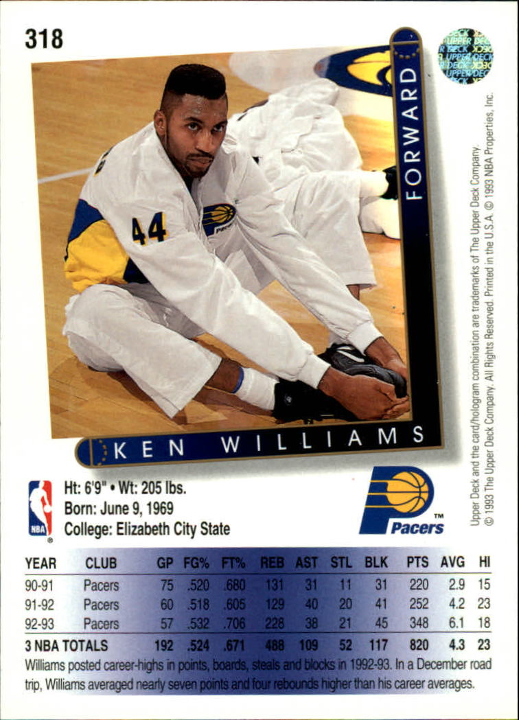 thumbnail 113  - 1993-94 Upper Deck Basketball Card Pick 263-510
