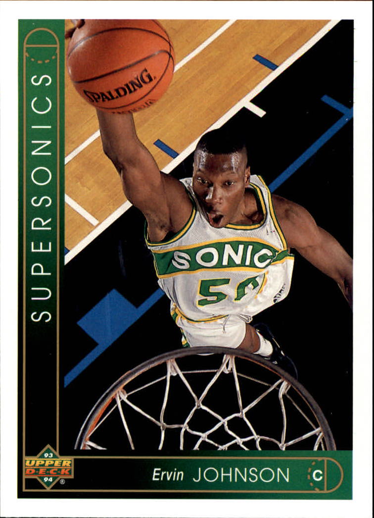 thumbnail 144  - 1993/1994 Upper Deck Basketball Part 2 Main Set Cards #250 to #499