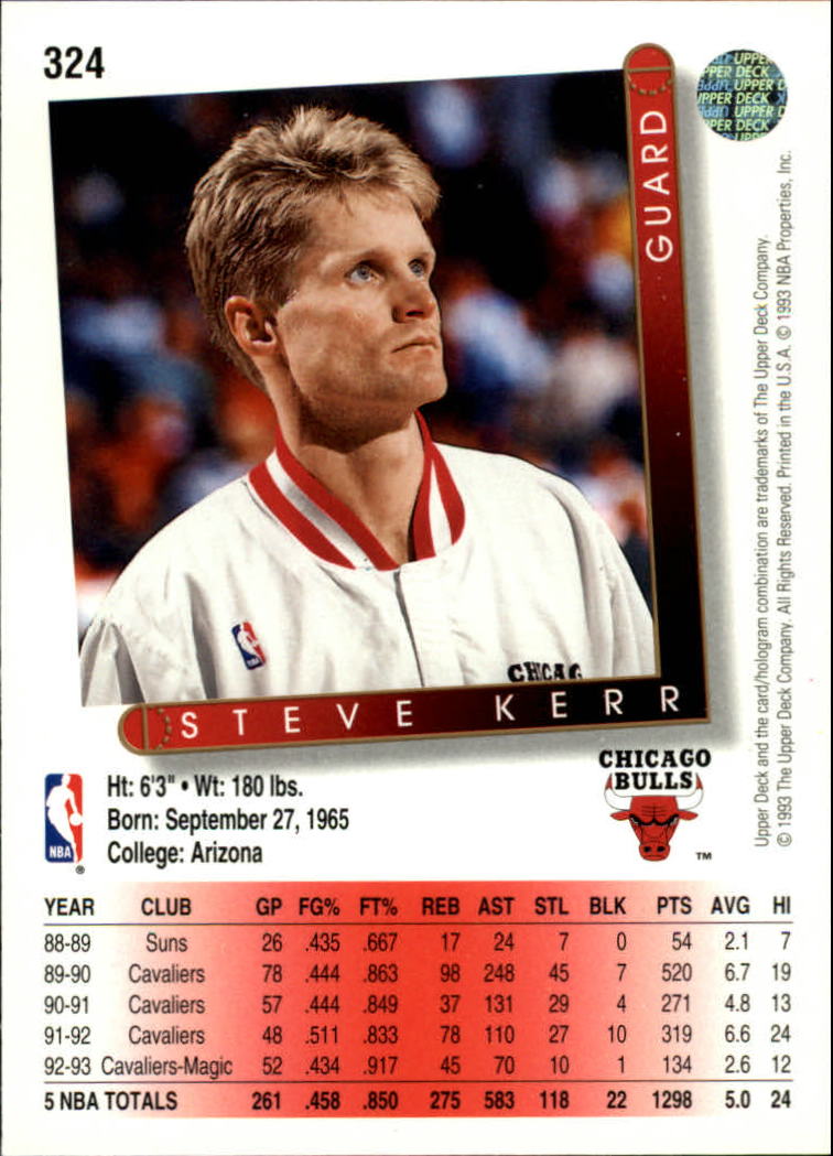 thumbnail 125  - 1993-94 Upper Deck Basketball Card Pick 263-510