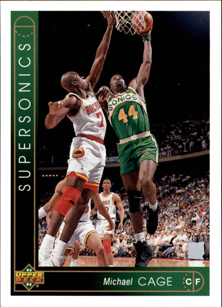 thumbnail 166  - 1993/1994 Upper Deck Basketball Part 2 Main Set Cards #250 to #499