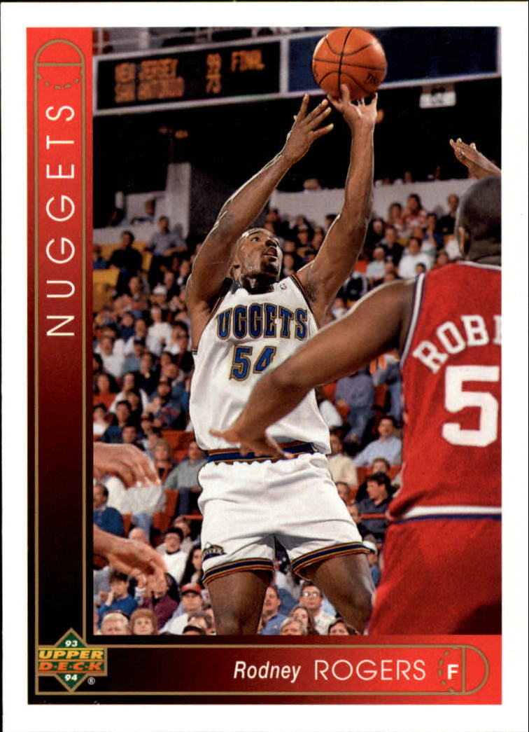 thumbnail 196  - 1993/1994 Upper Deck Basketball Part 2 Main Set Cards #250 to #499