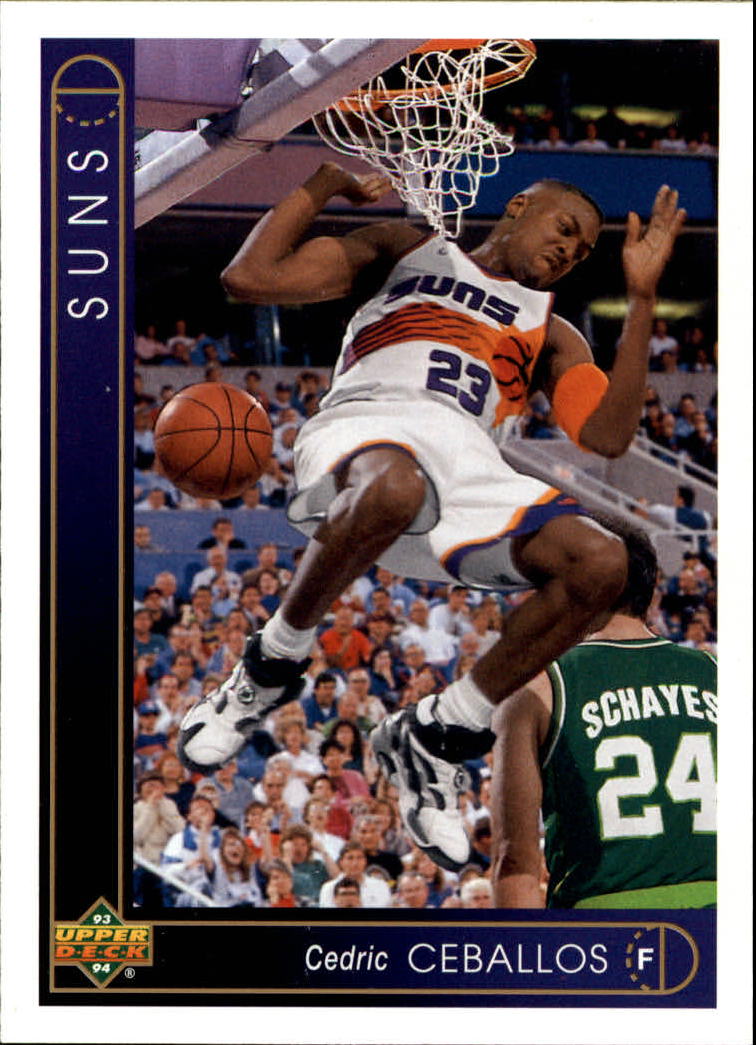 thumbnail 198  - 1993/1994 Upper Deck Basketball Part 2 Main Set Cards #250 to #499