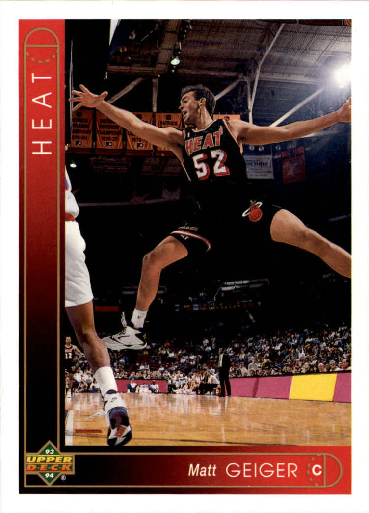 thumbnail 204  - 1993/1994 Upper Deck Basketball Part 2 Main Set Cards #250 to #499