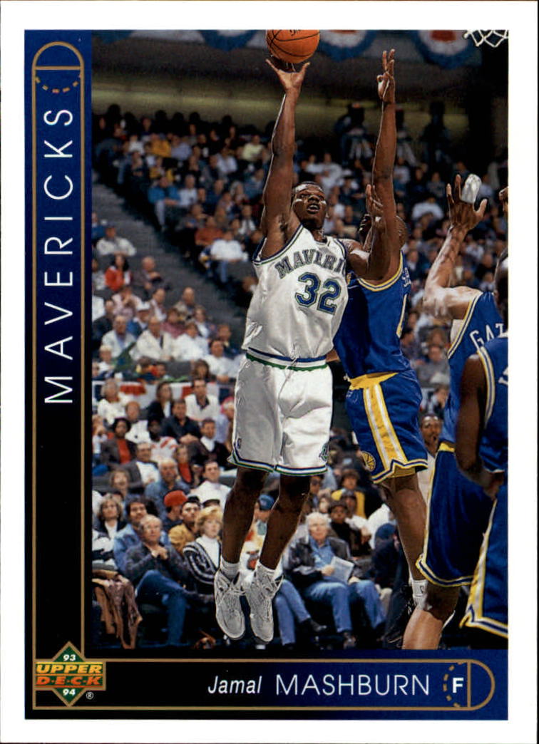 thumbnail 206  - 1993/1994 Upper Deck Basketball Part 2 Main Set Cards #250 to #499