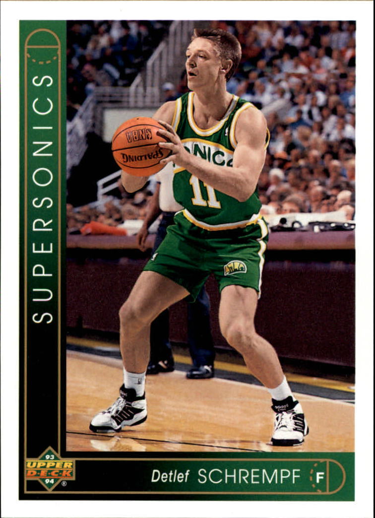 thumbnail 226  - 1993/1994 Upper Deck Basketball Part 2 Main Set Cards #250 to #499