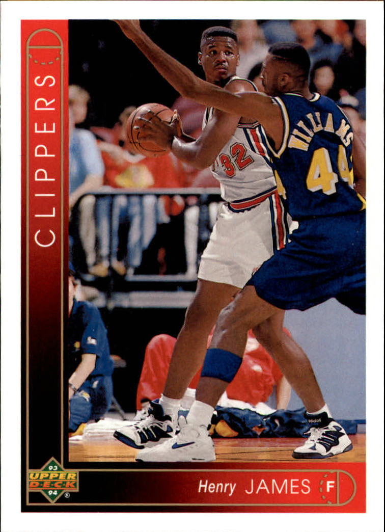 thumbnail 256  - 1993/1994 Upper Deck Basketball Part 2 Main Set Cards #250 to #499