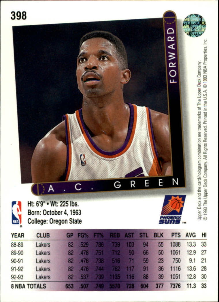 thumbnail 273  - 1993-94 Upper Deck Basketball Card Pick 263-510