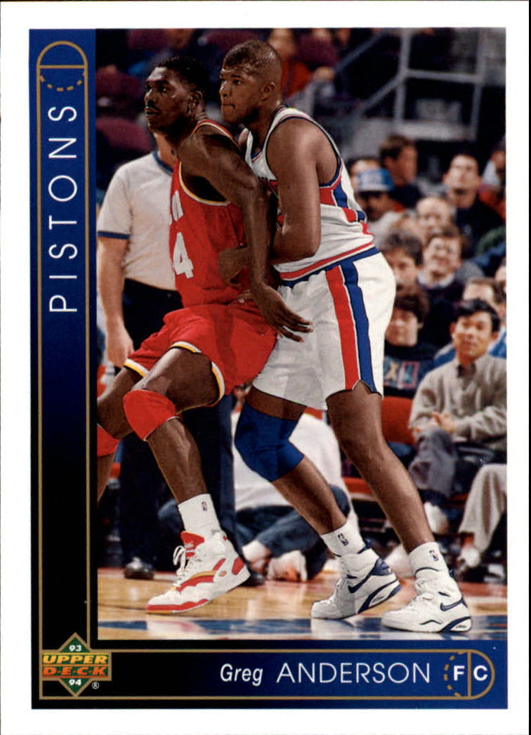 thumbnail 306  - 1993/1994 Upper Deck Basketball Part 2 Main Set Cards #250 to #499