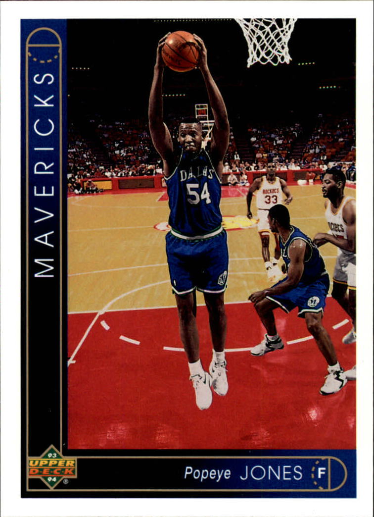 thumbnail 342  - 1993/1994 Upper Deck Basketball Part 2 Main Set Cards #250 to #499