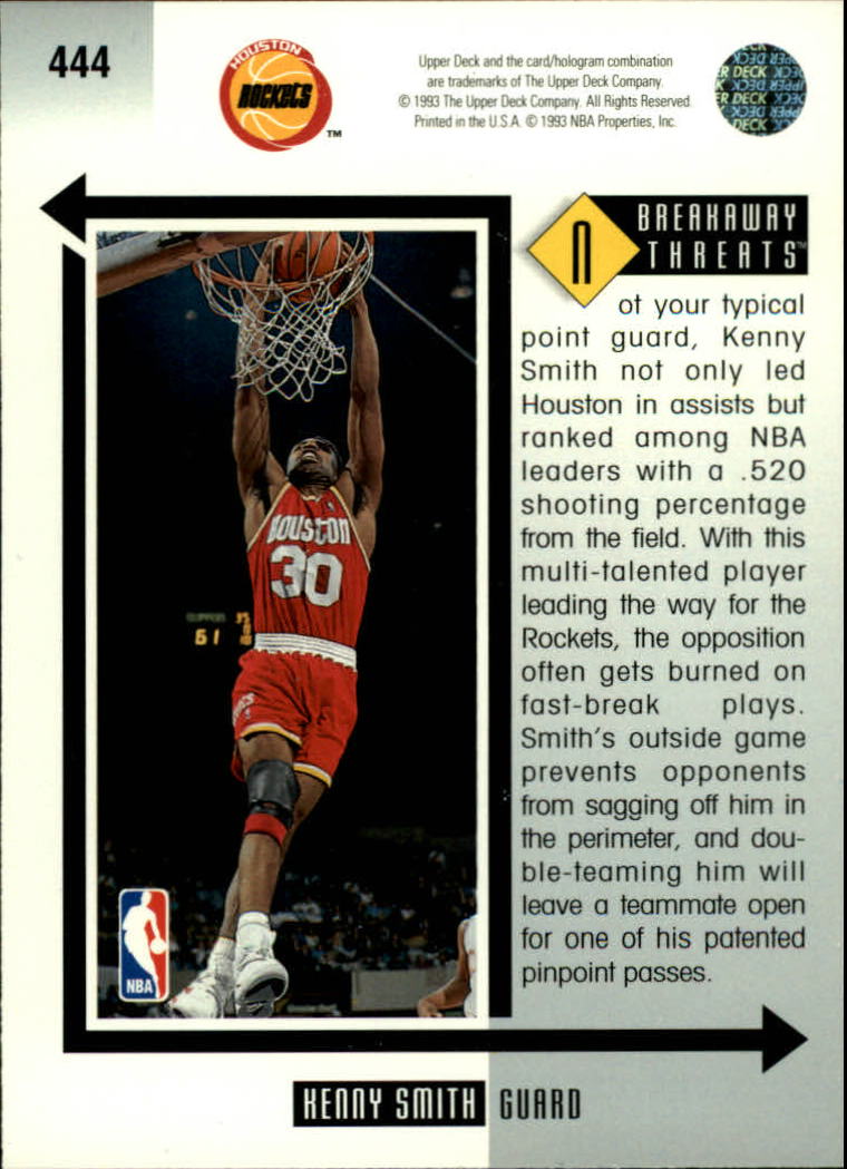 thumbnail 391  - 1993/1994 Upper Deck Basketball Part 2 Main Set Cards #250 to #499